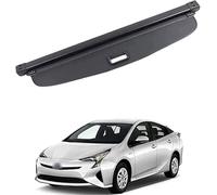 Cubierta de Carga Retráctil para Toyota Prius 2016-2019 No-Drill Seguro | Cubierta antirrobo para objetos de valor Tela anti-UV evita decoloración de tapicería Cobertura total sin huecos visibles