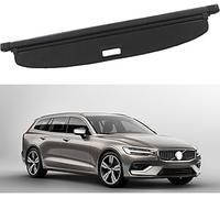 Cubierta de Carga Retráctil para Volvo V60 2018-2023 No-Drill Seguro | Cubierta antirrobo para objetos de valor Tela anti-UV evita decoloración de tapicería Cobertura total sin huecos visibles