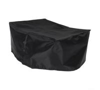 Cubierta de cargador EV resistente a la intemperie Oxford tela protección para exterior EV punto de carga caja de pared 40x32cm negro protector de polvo (600D)