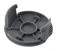 Cubierta de carrete compatible con EasyGrass 18-230 18-26 18-260 23 26, reemplaza la pieza F016F05320, para tapa de línea de plástico ABS para recortadora de cuerda, instalación de herramientas, negro