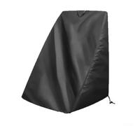 Cubierta de carrete de manguera resistente para exteriores fabricada con tela Oxford 210D con cuerda inferior para un ajuste seguro y protección del elemento (negro 210D)