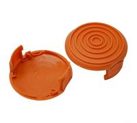 Cubierta de carrete de repuesto compatible con recortadora de césped GT30 para 2 piezas de material ABS a presión para mantener la línea de bobina de forma segura en su lugar