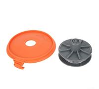 Cubierta de carrete de repuesto compatible con SmallCut 300 y 350/23, para recortadoras EasyCut 400/25 que se ajusta en su lugar para una configuración rápida