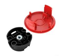 Cubierta de carrete de repuesto F016F04841 y cabezal de corte F016F04839 para Bosch para cortadores de cepillo afs 23-37 piezas de jardín de plástico rojo negro