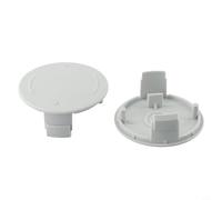 Cubierta de carrete de repuesto F016F05384 compatible con bosch para recortadoras de cuerda afs 23-37, tapa de plástico, pieza de repuesto para el cuidado del césped (2 piezas)