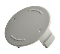 Cubierta de carrete de repuesto F016F05384 compatible con bosch para recortadoras de cuerda afs 23-37, tapa de plástico, pieza de repuesto para el cuidado del césped (1 unidad)