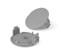Cubierta de carrete de repuesto para desbrozadora - 2 piezas, cubierta de cabezal de corte ABS duradero, compatible con Bosch Universal GrassCut 18/18-26/18-260, adecuado para el modelo 1600A01R5J