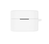 Cubierta de Caso de Silicona para Sony WF-1000XM6,Auriculares Cubierta Protectora de Piel Funda a Prueba de Golpes a Prueba de Polvo con mosquitón para WF-1000XM6 Auriculares (Blanco)