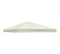 Cubierta de cenador de reemplazo 3x3 Topla de Techo de UV Resistente a los Rayos UV Minimalistas para la pérgola de jardín al Aire Libre, la Carpa de Refugio de la Barbacoa de la Parrilla (Solo