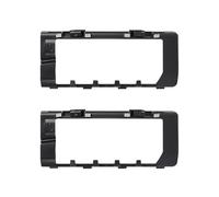 Cubierta de cepillo de rodillo, compatible con Dreame, X50 Ultra X50 Pro X50 Master X40 Pro Ultra X40 Enhanced S40 Mova V50 Ultra Robot Partes de aspirador(2 pcs)