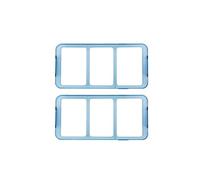 Cubierta de cepillo lateral del rodillo principal compatible con Eufy Robovac 11S 35C 15C 25C 30C Robot Aspirador Prefiltro HEPA piezas de repuesto (borgoña)