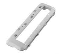 Cubierta de cepillo principal de repuesto para Dreame L10s para Ultra W10s Pro D10s X10 Plus S10 Max Robot Aspirador Pieza de repuesto gris (gris)