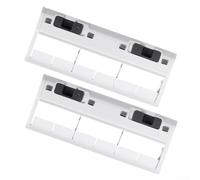 Cubierta de cepillo principal para Ecovacs para Deebot para T20 para OMNI Protector fiable para mejorar la eficiencia de limpieza al vacío (paquete de 2)