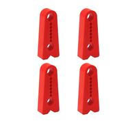 Cubierta De Cerradura Para Puerta De Vehículo,Ajuste Seguro 4 Piezas,Amortiguador De Impactos Para Puertas De Vehículo - Para Sedán Autocaravana Monovolumen Camioneta Uso Urbano