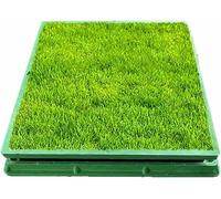 cubierta de césped incrustado, Tapa de alcantarilla Invisible, cubierta tanque séptico, maceta for plantar hierba, cuadrado redondo, varios tamaños(Square 70 * 70CM/27.5 * 27.5IN)