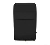 Cubierta de chimenea con base Oxford para columna de fuego cuadrada de 21 pulgadas para exteriores con ajuste estable y resistencia elemental a largo plazo (600D)