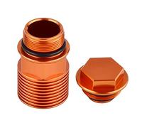 Cubierta De Cilindro De Líquido De Frenos Extensor De Depósito De Freno Trasero for KTM 125 150 250 350 450 530 SX SXF EXC EXCF XC XCF for Husqvarna TE(with Cover)