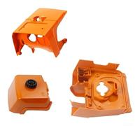 Cubierta de cilindro superior para Stihl-MS440 044, cubierta y base de filtro de aire de cubierta de metal, reemplaza 1128 080 1624 1128 140 1003 1128 124 3408