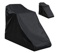 Cubierta de Cinta de Correr no Plegable, Cubierta Impermeable a Prueba de Polvo y Resistente al Agua, Cubierta de protección Solar Impermeable de Tela Oxford (Negro)