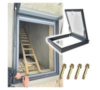 Cubierta de claraboya con ventilación Manual para Mejorar el Flujo de Aire y la Entrada de luz Natural en áticos, terrazas acristaladas y garajes.