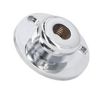 Cubierta de Clavija de Extremo de 6,35 Mm, Cubierta de Clavija de Cola de Metal Liviana, Acabado Brillante para Ecualizador de Ukelele de Guitarra Acústica