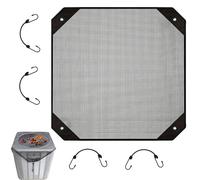 CUBIERTA DE CLIDICADORES - Malla AC Top Defender | Defensores impermeables de condensador de pantalla A-C para unidades exteriores | Airs Revitors Protector Covers for Winter Patio Wall Yard