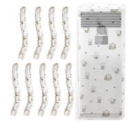 Cubierta De Clidificador - 10 Pade Portátil Ac, Deslizamiento De Emplicación De Sin Depositar, Desechadores De Rápido Protector Rescate | Caso De Enfriamiento En El Hogar, Encimera Protector De Ve