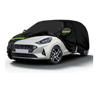 Cubierta de coche impermeable de repuesto para Hyundai I10 PA/IA/AC3 2007-2024, lona completa para exterior, cubierta completa para invierno, verano, todo tipo de clima, para lluvia, sol, polvo, nieve