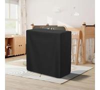 Cubierta de cocina de barro, impermeable, a prueba de polvo, resistente a los rayos UV, tela Oxford, cubierta al aire libre para cocina de barro para niños, con cordón ajustable (94 x 36 x 102 cm)