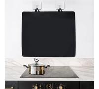 Cubierta de Cocina Eléctrica: PRITOK Cubierta para Placa de Cocina, Esterilla Protectora de Inducción, for Vitrocerámica Cover Induction Vitrocerámica Enrollable Mat 61,5x53 cm Negro
