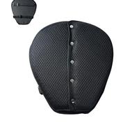 Cubierta de cojín de gel de motocicleta: acolchado suave duradero, capa de confort del asiento | Base elástica ajustable con característica de amortiguadores, soporte ideal para ciclistas en viajes di