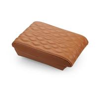 Cubierta De Compartimento Reposabrazos Para Coche Almohadilla Control Central Para Kia Para Sportage NQ5 2022 2023 Accesorios Interiores(Brown)