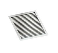 Cubierta De Conducto De Ventilación Rejilla De Filtro De Retorno De Aluminio, Cubierta De Ventilación De Techo De 16 Pulgadas X 16 Pulgadas, Rejillas De Barra Lineal for Edificios De Oficinas