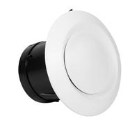 Cubierta de Conducto, Difusor de Techo Vmc Plafond Conduit 70,Vmc 100, Válvula de Suministro de Ese, Ventilación de Aire Anemostat, Cubierta de Manguera de 75mm (75 mm)