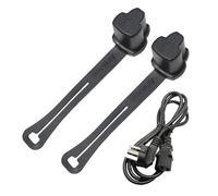 Cubierta de conector de extensión 2X de seguridad de repuesto | Tapas De Seguridad Para Protección Exterior Auto De Calefacción De Bloque De Motor Y Protector De Cables