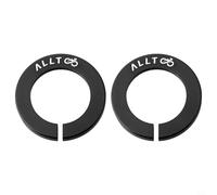 Cubierta de cubo de bicicleta, aleación de aluminio para eje pasante, anti-tapa, para bujes RockShox de 15 mm