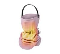 Cubierta de cuello para hombre - Transpirable a prueba de viento caliente ajustable | Pasamontañas Invierno con Cordón - Para Moto Ciclismo Desplazamiento Diario Trabajo Trabajo Senderismo Esquí