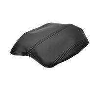 Cubierta De Cuero Para Reposabrazos Coche Embellecedor Banda Elástica Para Accord 9th 2014 2015 2016 Caja Control Central(Negro)
