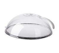 Cubierta de de microondas, cuenco de calefacción duradero, aberturas ajustables, protección contra salpicaduras de microondas, diseño transparente, cubierta de tapa para microondas, cubierta de