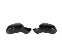 Cubierta De Decoración Espejo Retrovisor Lateral Fibra Carbono ABS Para Chevrolet Para Camaro 2016 Up Estándar De EE. UU. Tapa Espejo Retroviso(Black)