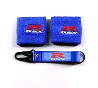 Cubierta de depósito de freno de motocicleta Motocicleta de la funda de calcetín GSX-R 3D Frontal de líquido Freno de aceite de freno de calcetín for GSXR 750 600 1000 K1 K2 K3 K4 K5 K6 K7 K8 K9 K10 K