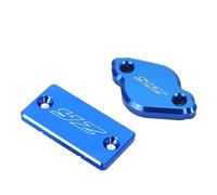 Cubierta de depósito de líquido de frenos delantero compatible con YZ450F YZ250F YZ 250 125 65 YZ125 YZ85 Motocross tapa maestra trasera (delantera y trasera)
