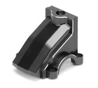 Cubierta de diferencial Delantero/Trasero de Metal, Cubierta de Caja de Cambios for 1/5 for Trax-xas X-Maxx Xmaxx 6S 8S RC Monster Truck, Piezas de actualización(Schwarz)