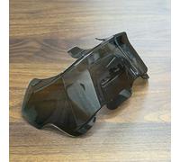 Cubierta de Difusor Trasero Compatible con Casco de Moto RX-7V Racing, RX-7V EVO, RX-7V RC, RX7X, RX-7X, RX7V EVO, Chaser-X, DF-X2, Extensión de Difusor 2 Accesorios (Negro Claro)