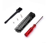 Cubierta de disipador de calor SSD de aluminio con diseño a prueba de polvo y transpirable para Pro y Slim para mantener los SSD M 2 funcionando sin problemas (es negro)