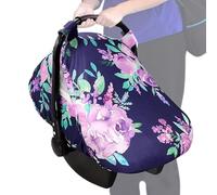 Cubierta de dosel de asiento - Protector de dosel para niños a prueba de viento | cubierta para transportistas para niños - Cubierta de enfermería con patada con una ventana de 2 capas para niños