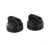 Cubierta de drenaje 47922 para aspiradoras húmedas y secas/pieza de repuesto compatible con WD16650 RV2400A WD1950 WD1735/tapa de sellado de plástico (paquete de 2) (2 piezas)