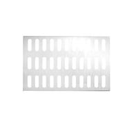 Cubierta de drenaje cuadrada de acero inoxidable con tapa de inspección integrada, cubierta invisible para lavabo de aguas residuales, 30 x 20 x 1,5 cm, y diseño elegante para baños modernos