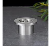 Cubierta de drenaje de acero inoxidable 304, antiobstrucción, 50 tipos, moderna, redonda, plana, rejilla de drenaje para piscina, spa, estanque de peces, fregaderos, jardín, balcón, 6,5 x 4,5 x 3,5 cm