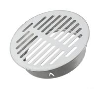 Cubierta de drenaje de piso extraíble, filtro de cubiertas de drenaje, cubierta de rejilla redonda, se conecta a tuberías de drenaje y accesorios, cubierta de drenaje al aire libre para césped, patio